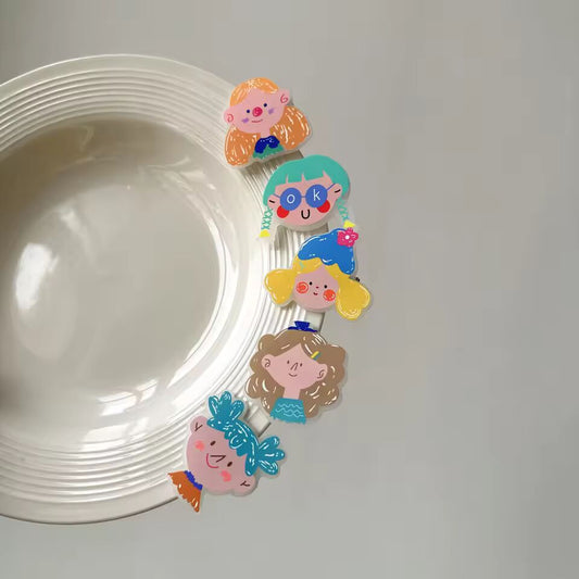 Funny Novelty Hair Pin For Baby Girl Hair Accessories Simulation Food Sunflower Seeds Egg Pinches For Hair Girl Hair Hooks Clips